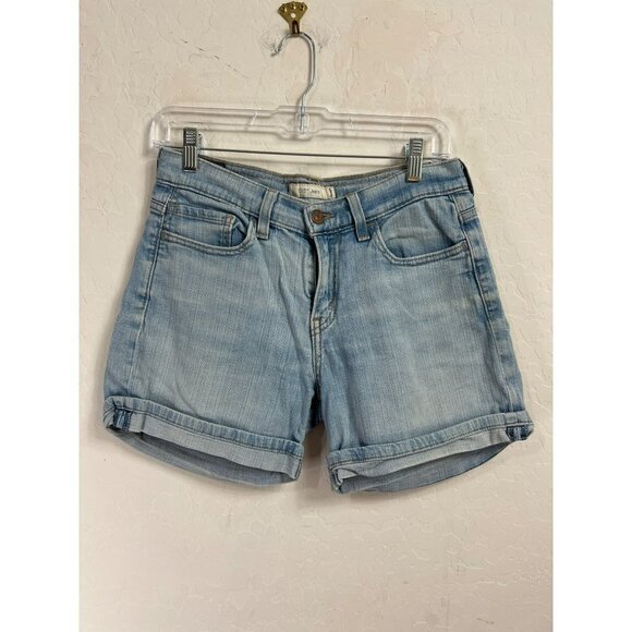 Levi's 515 Jeans Shorts Rolled Cuff Light Wash 5" Inseam Sz 4 - Picture 2 of 7